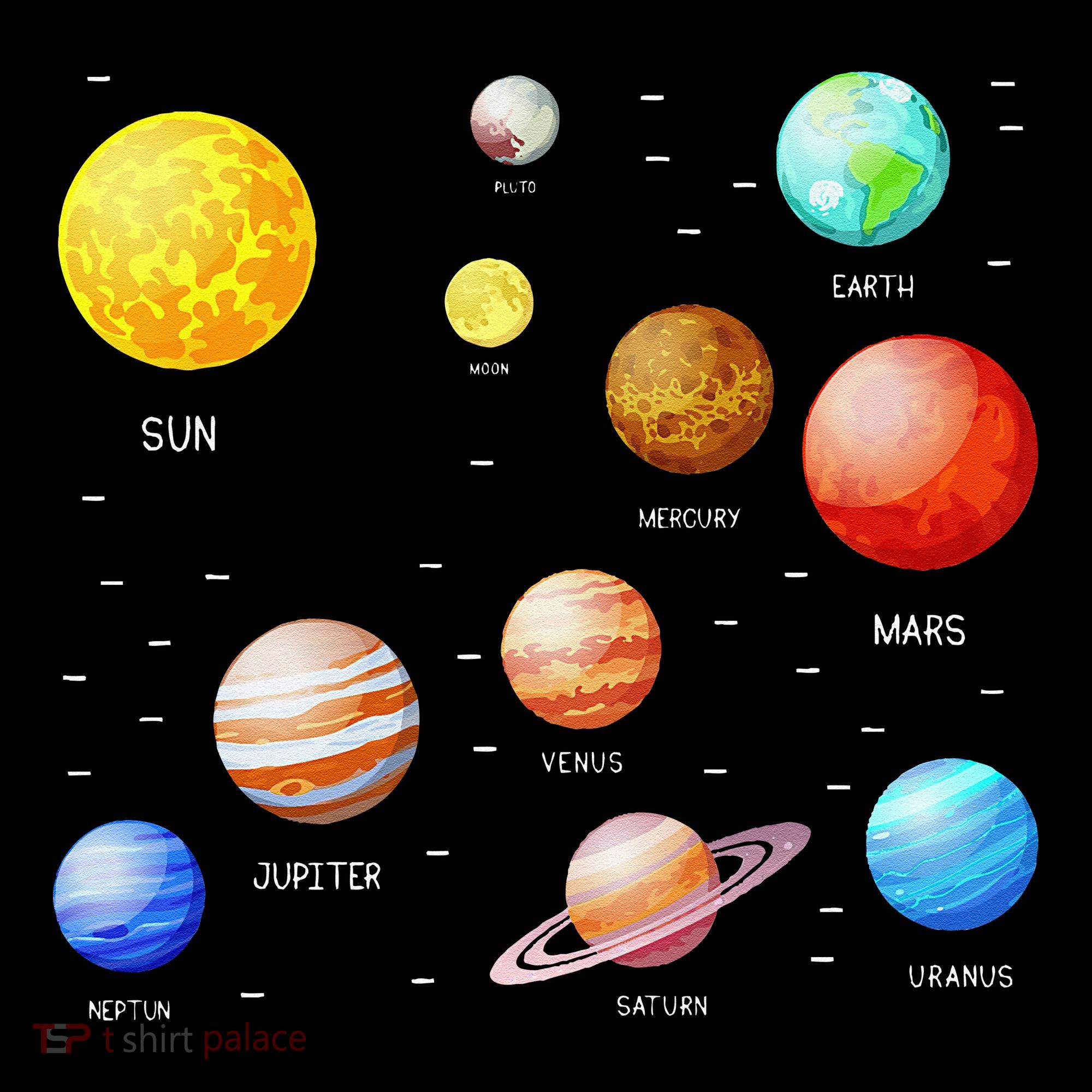 Planets Solar System Science Astronomy Space Lovers Bucket Hat