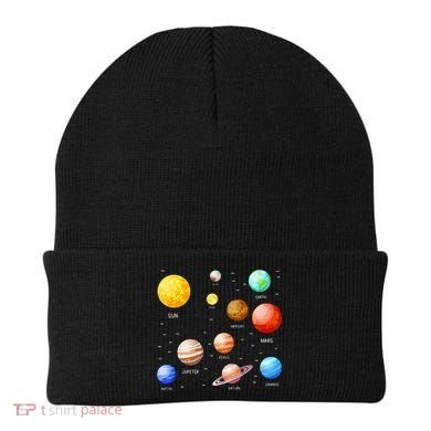 Planets Solar System Science Astronomy Space Lovers Beanie