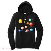 Planets Solar System Science Astronomy Space Lovers Women's Hoodie thumb 0