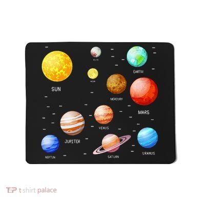 Planets Solar System Science Astronomy Space Lovers Mousepad