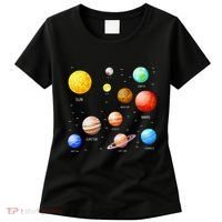 Planets Solar System Science Astronomy Space Lovers Women's T-Shirt thumb 0