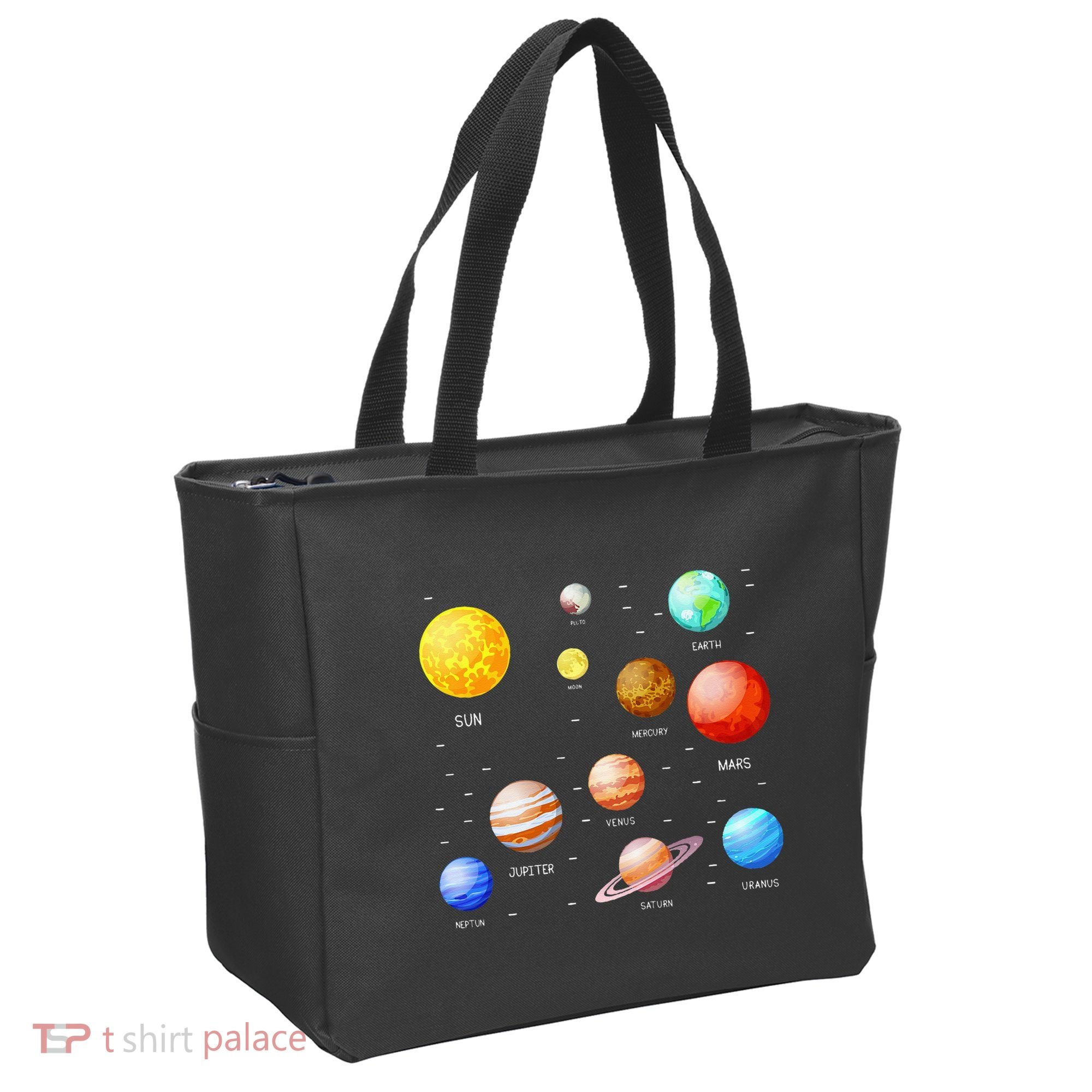 Planets Solar System Science Astronomy Space Lovers Tote Bag