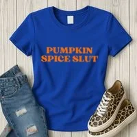 Pumpkin Spice Slut Aesthetic Women's T-Shirt thumb 3