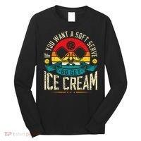Pickleball Soft Serve Ice Cream Pickleball Player Long Sleeve Shirt thumb 0