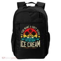 Pickleball Soft Serve Ice Cream Pickleball Player Backpack thumb 0