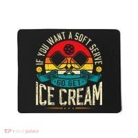 Pickleball Soft Serve Ice Cream Pickleball Player Mousepad thumb 0