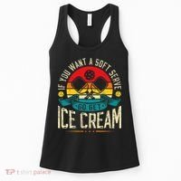 Pickleball Soft Serve Ice Cream Pickleball Player Women's Tank Top thumb 0