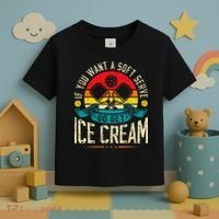 Pickleball Soft Serve Ice Cream Pickleball Player Toddler T-Shirt thumb 3