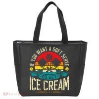 Pickleball Soft Serve Ice Cream Pickleball Player Tote Bag thumb 0