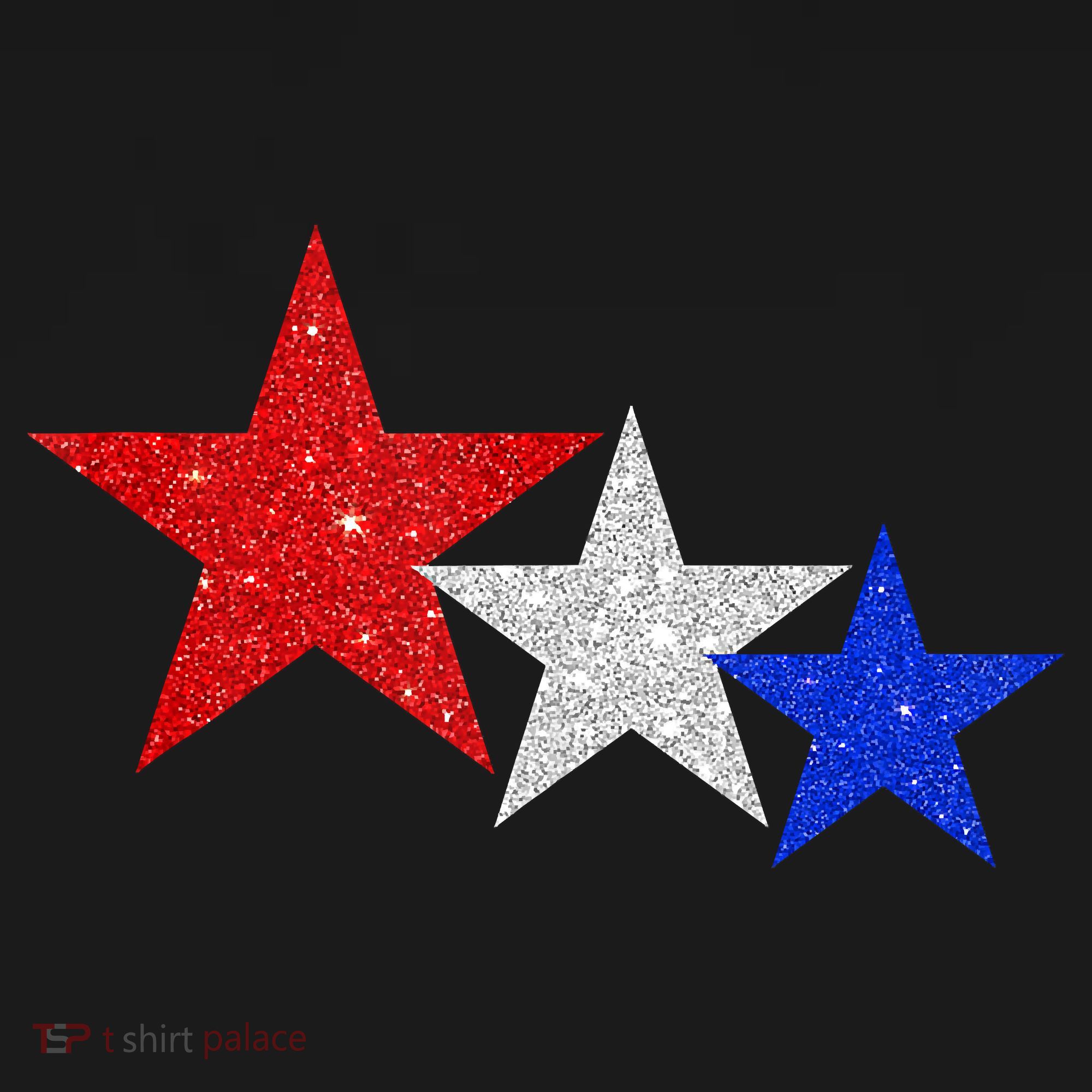 Patriotic Stars Sparkle Red White Blue American 4th Of July Backpack