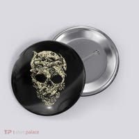 Pirates Shark Skull Button thumb 0