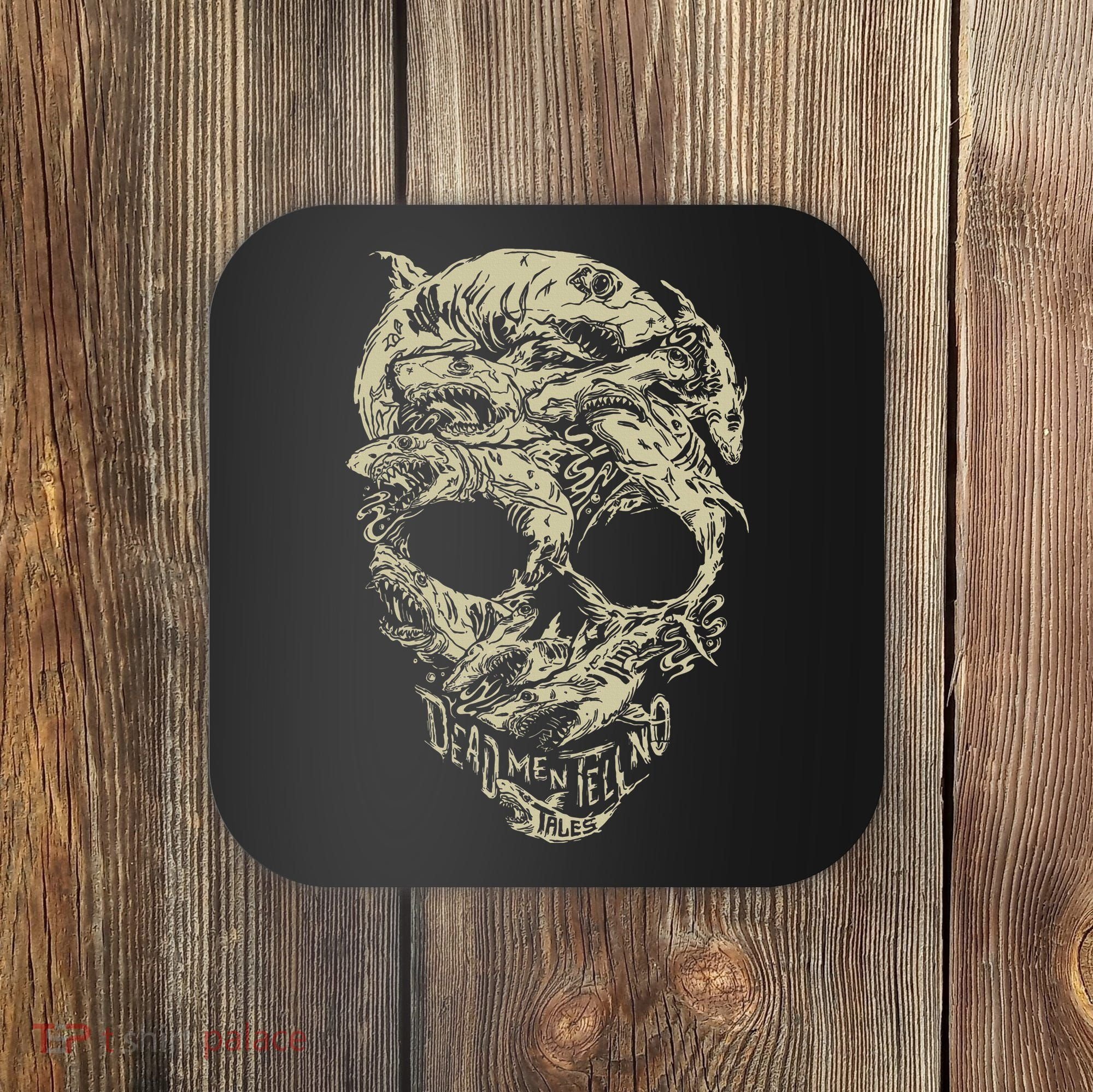 Pirates Shark Skull Coaster