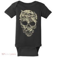 Pirates Shark Skull Baby Bodysuit thumb 0