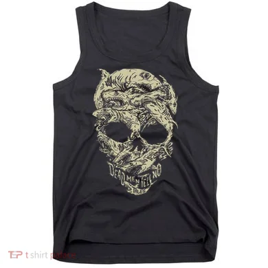 Pirates Shark Skull Tank Top
