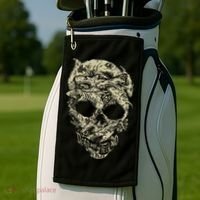 Pirates Shark Skull Golf Towel thumb 2