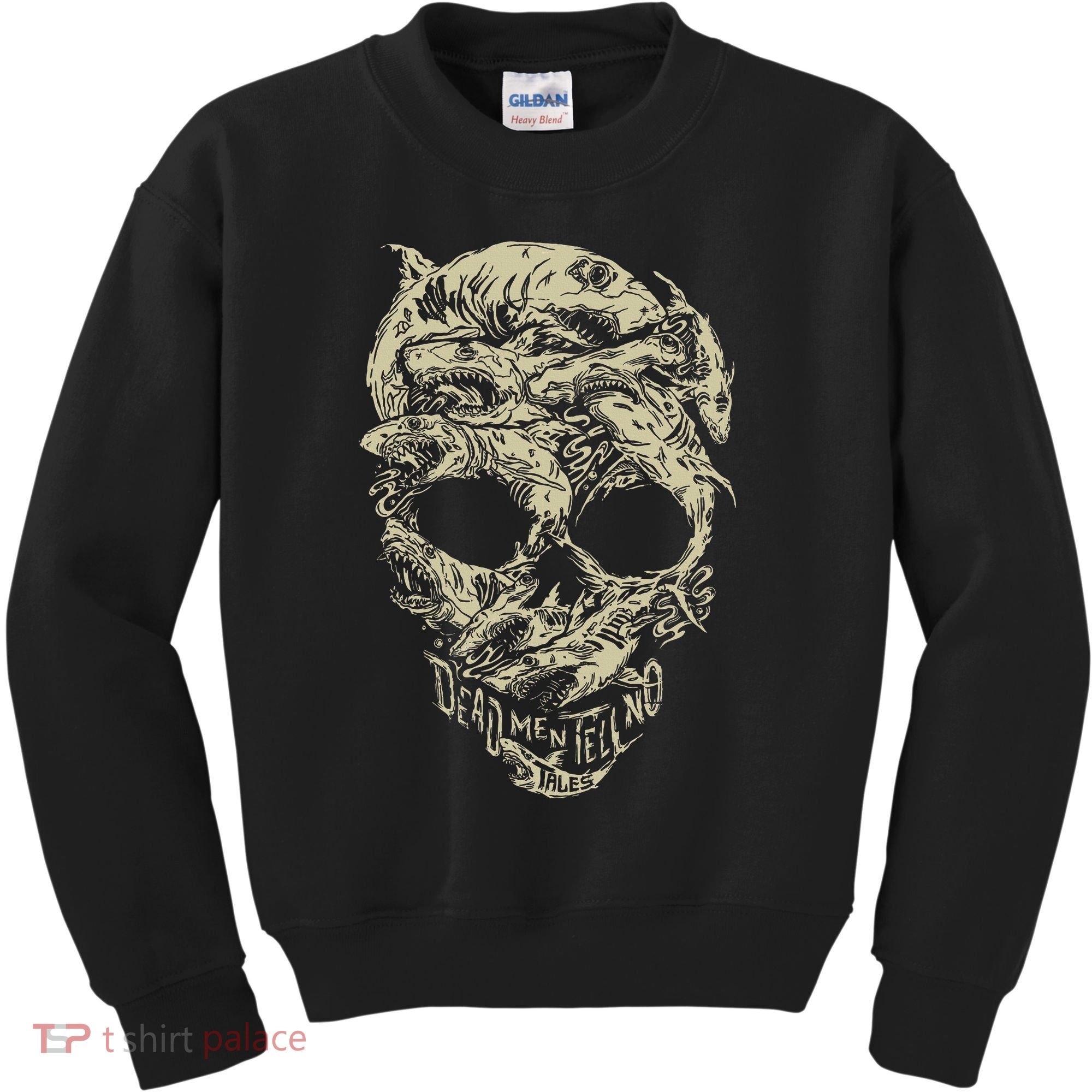 Pirates Shark Skull Kids Sweatshirt