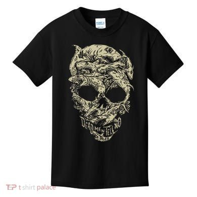 Pirates Shark Skull Kids T-Shirt