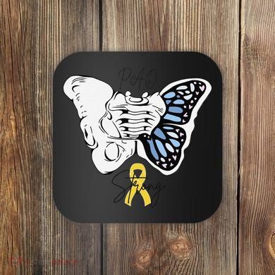 Pao Surgery Strong Hip Surgery Awareness Coaster