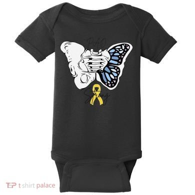 Pao Surgery Strong Hip Surgery Awareness Baby Bodysuit