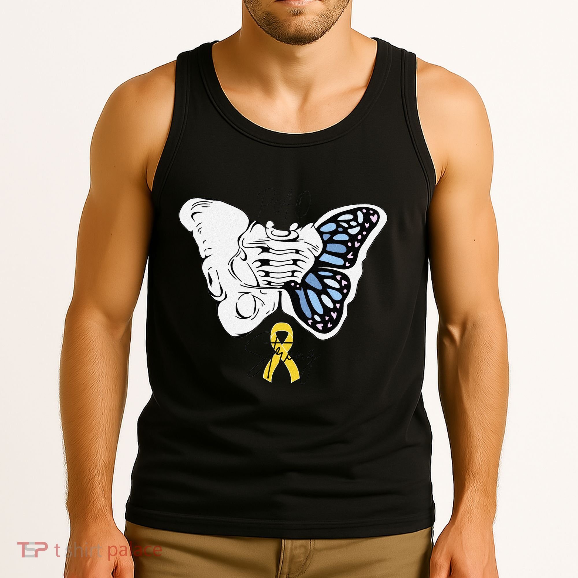 Pao Surgery Strong Hip Surgery Awareness Tank Top