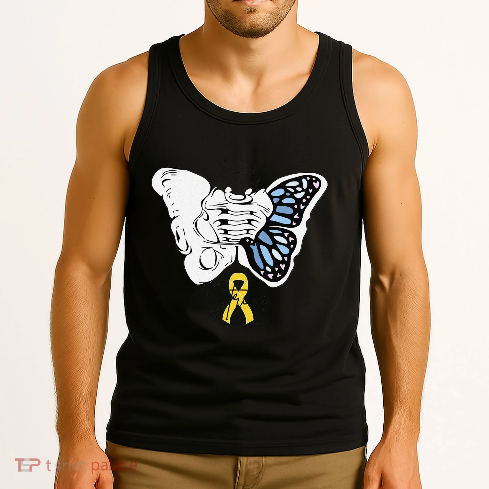 Pao Surgery Strong Hip Surgery Awareness Tank Top