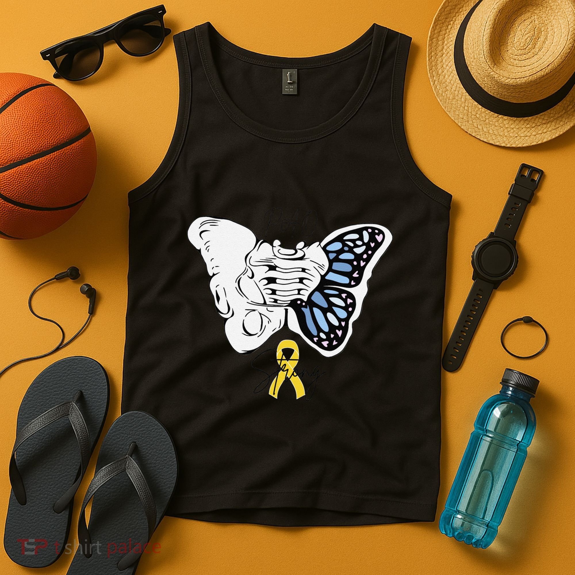 Pao Surgery Strong Hip Surgery Awareness Tank Top