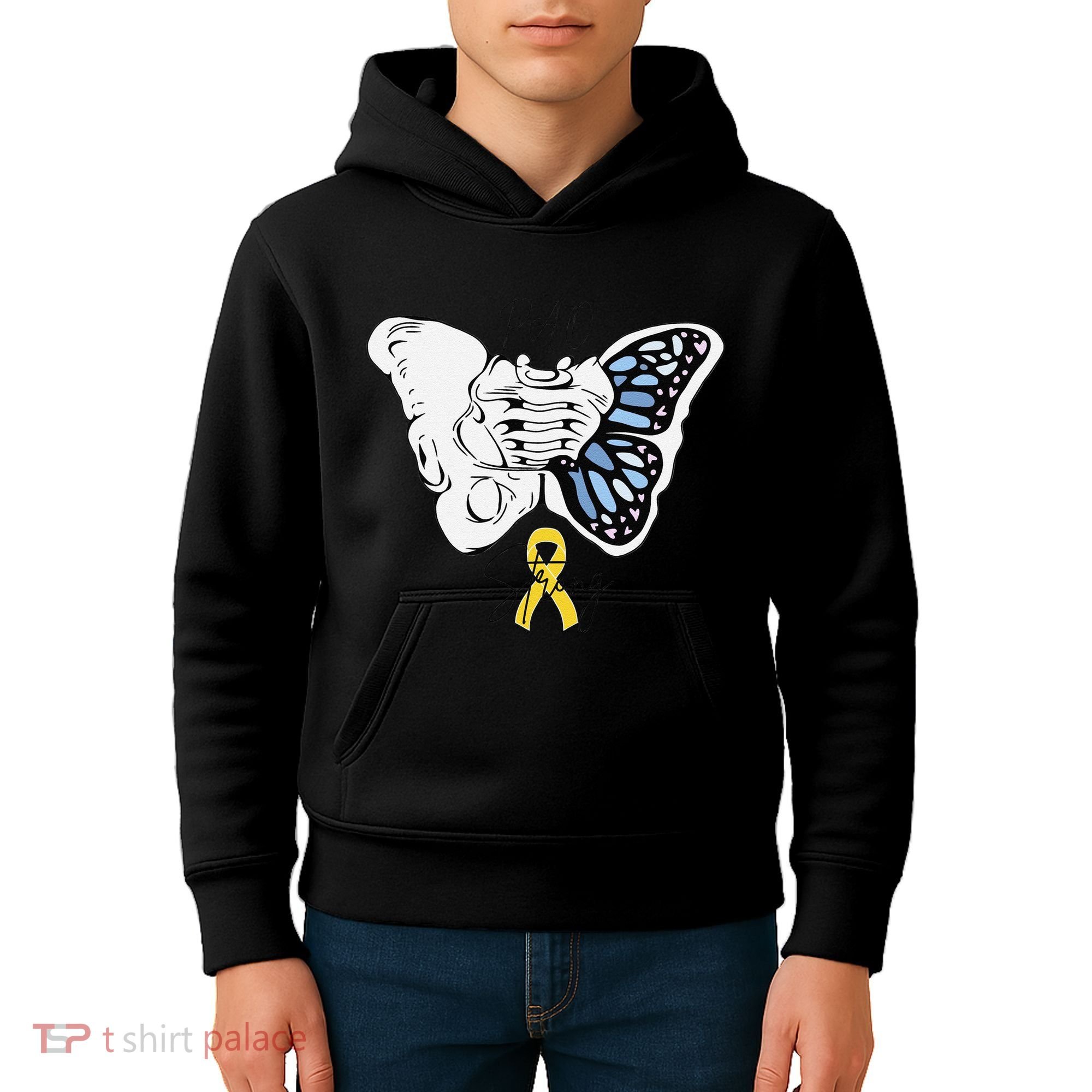 Pao Surgery Strong Hip Surgery Awareness Kids Hoodie