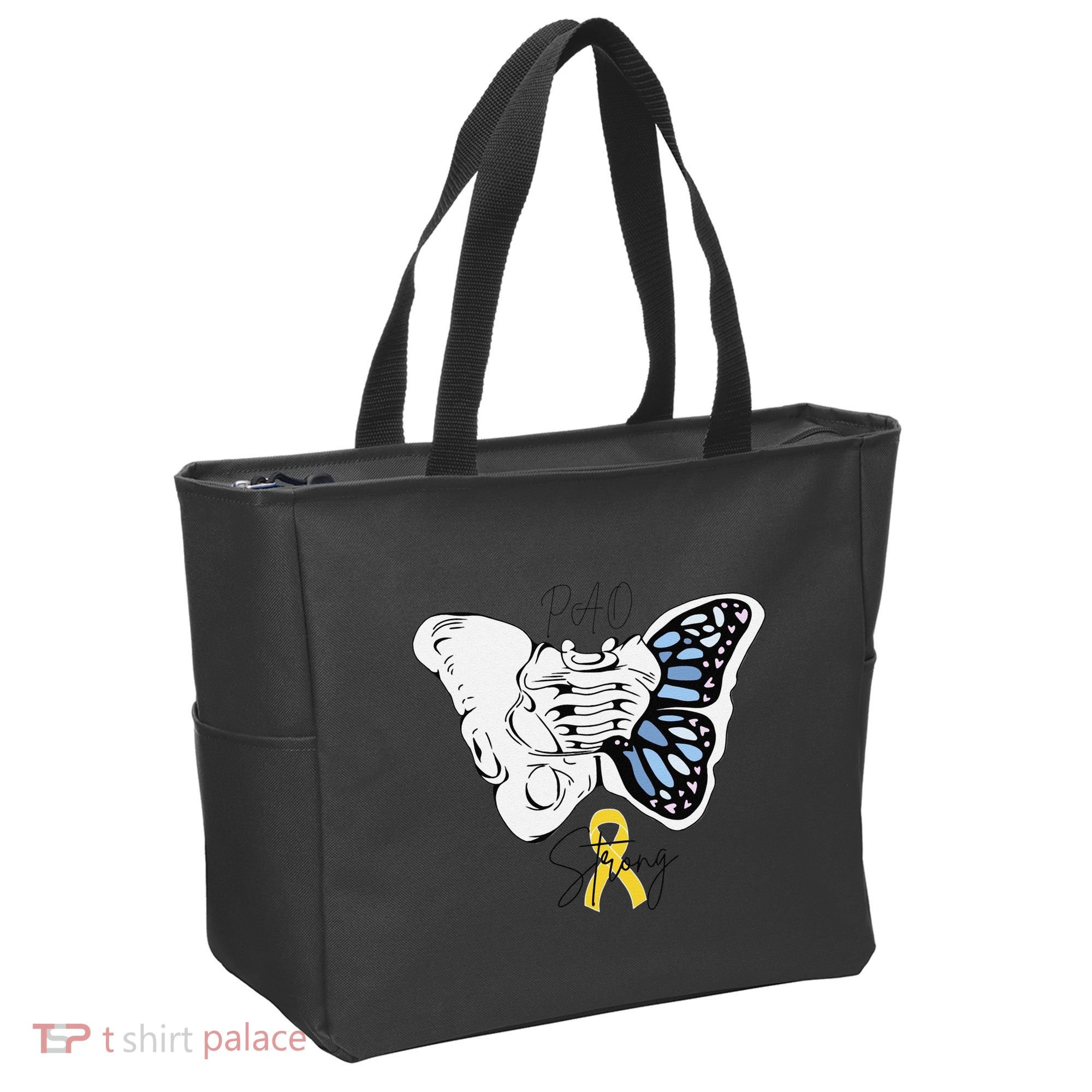 Pao Surgery Strong Hip Surgery Awareness Tote Bag