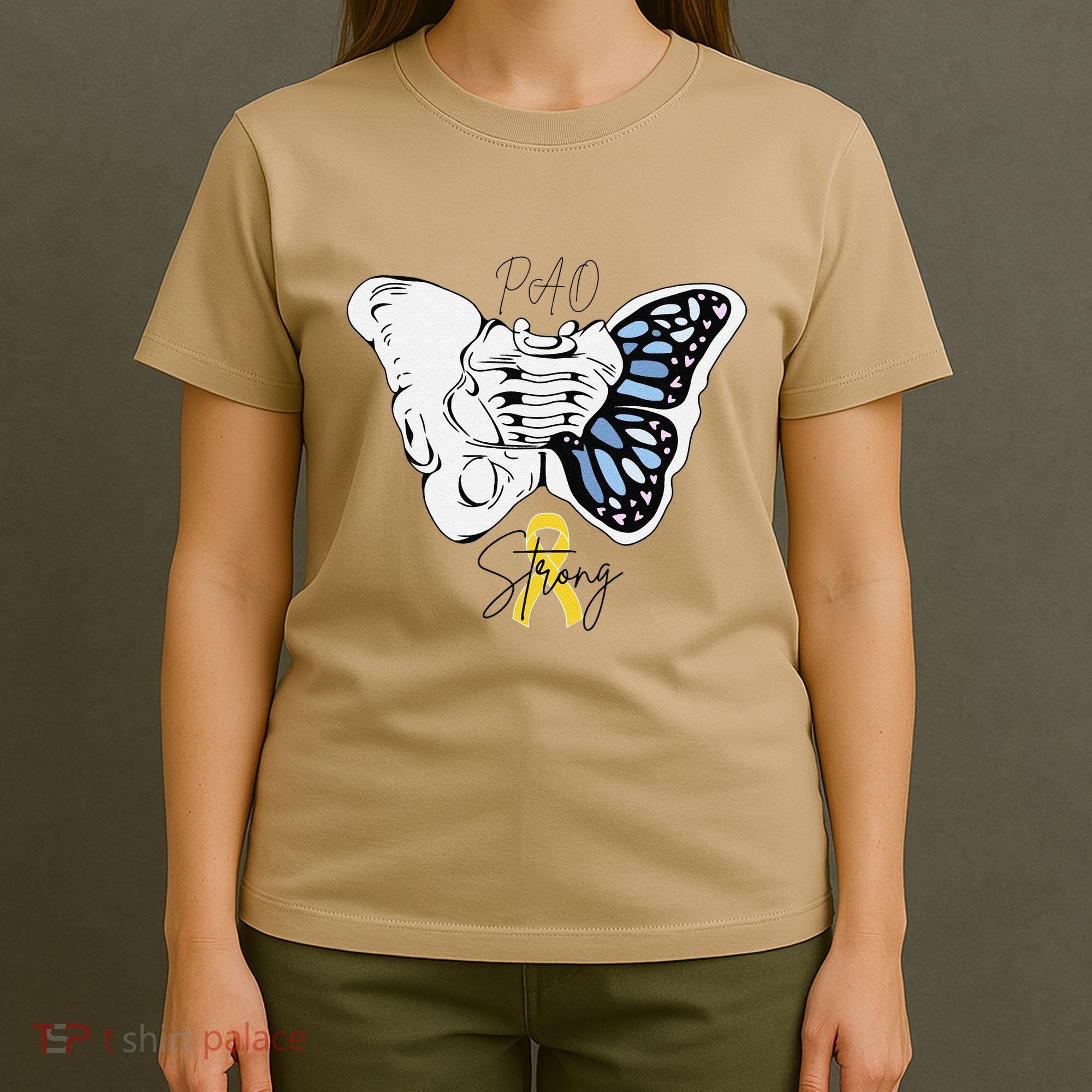 Pao Surgery Strong Hip Surgery Awareness T-Shirt