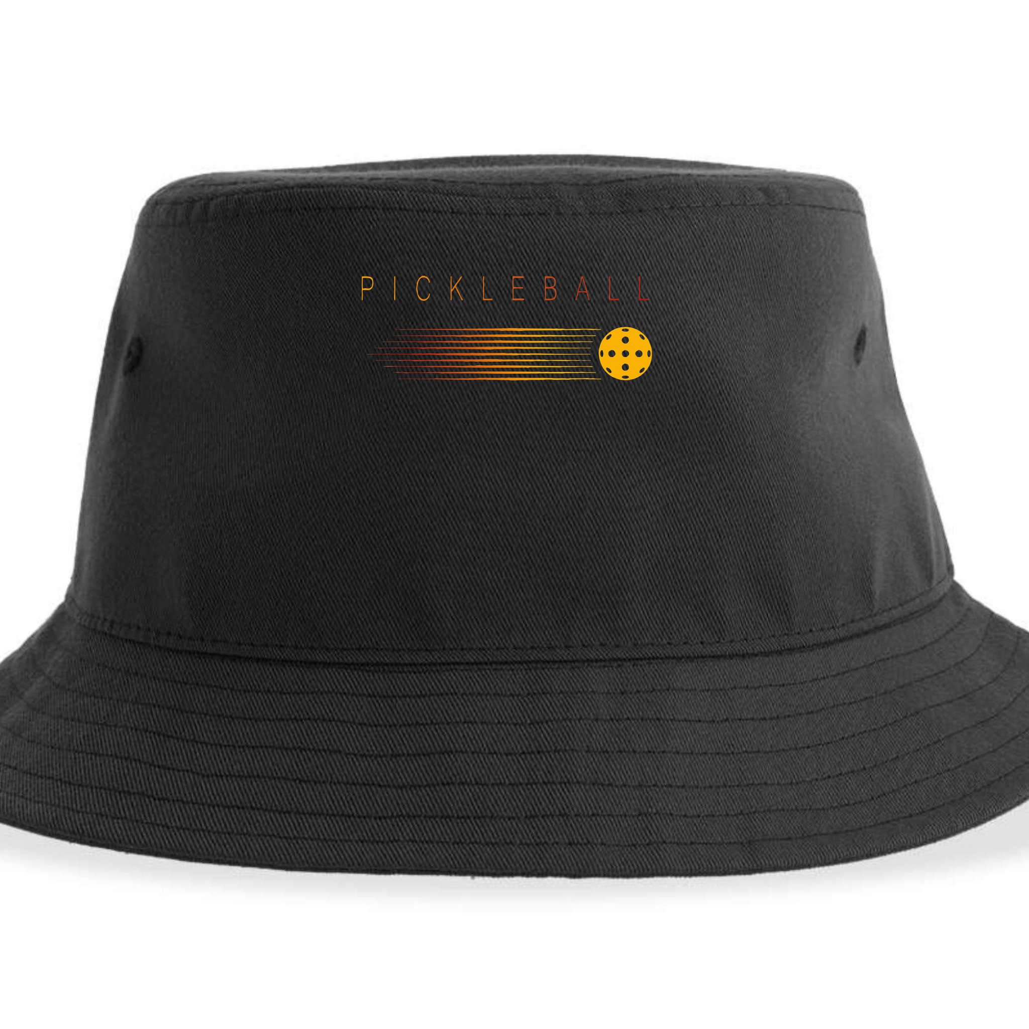 Pickleball Stylish Simple Sustainable Bucket Hat