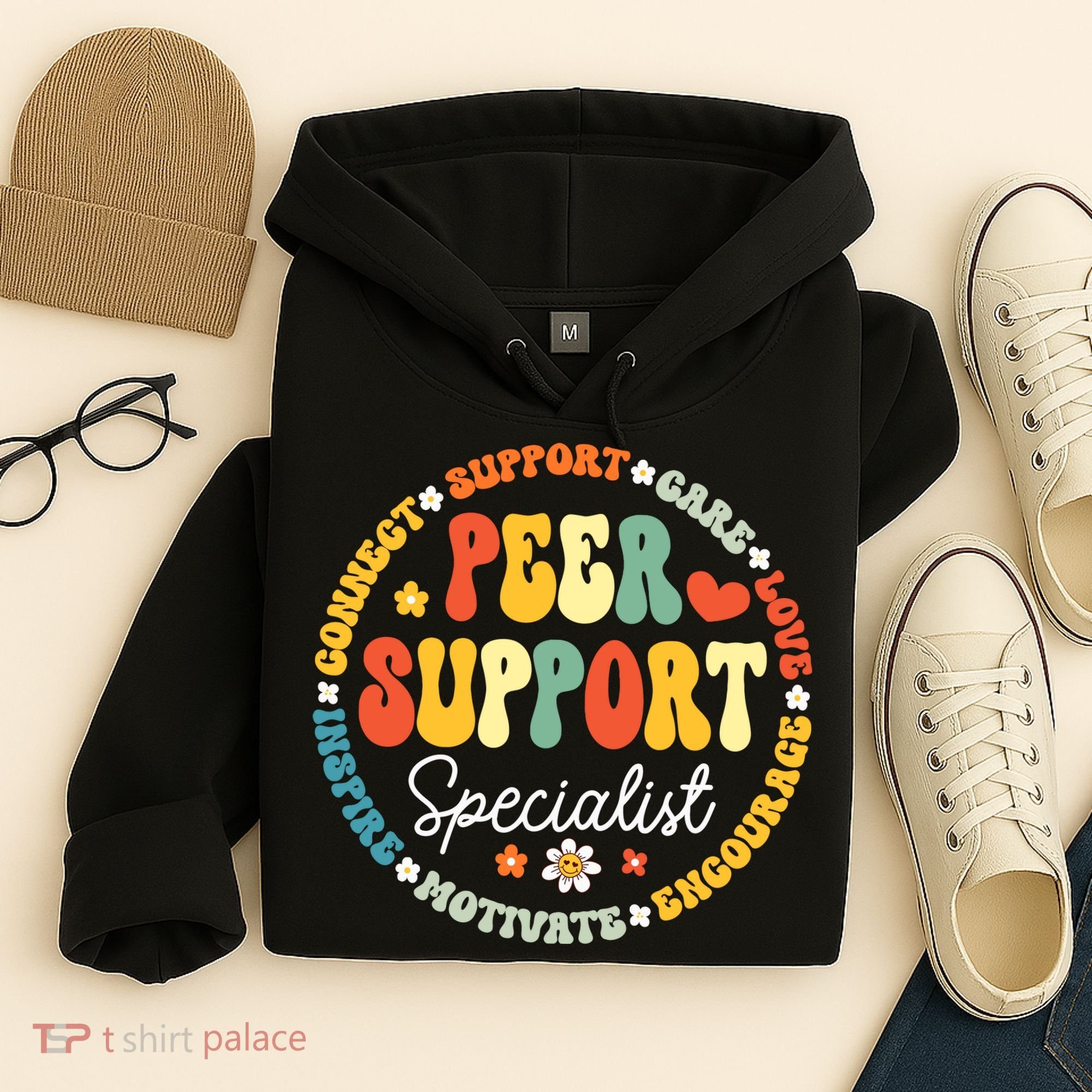 Peer Support Specialist Life Appreciation Week School Hoodie