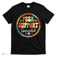 Peer Support Specialist Life Appreciation Week School T-Shirt thumb 0