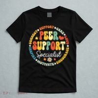 Peer Support Specialist Life Appreciation Week School T-Shirt thumb 5