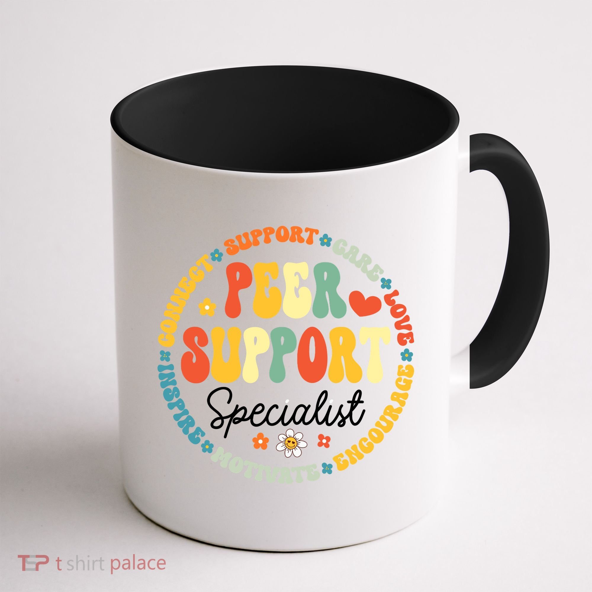 Peer Support Specialist Life Appreciation Week School Coffee Mug