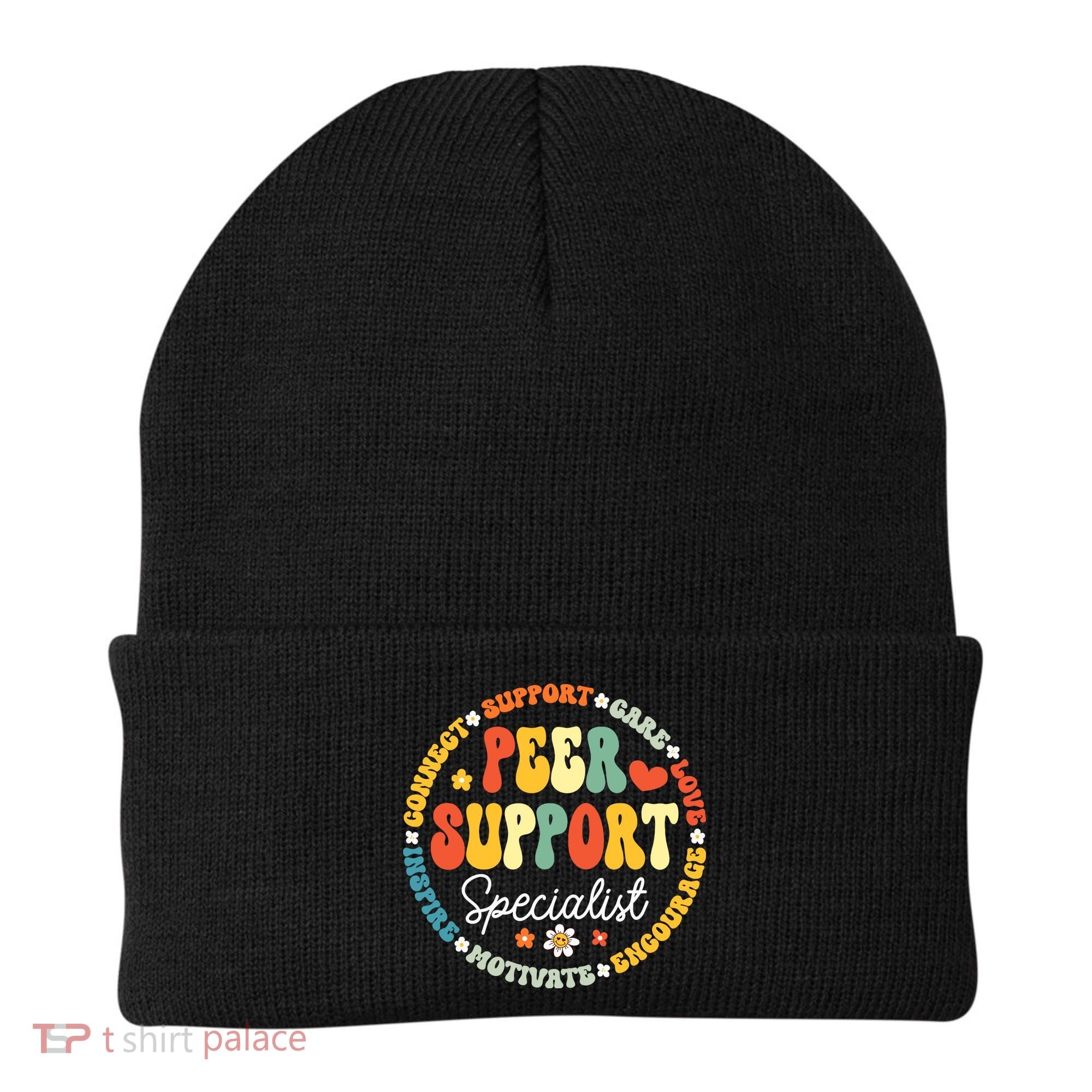 Peer Support Specialist Life Appreciation Week School Beanie