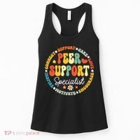 Peer Support Specialist Life Appreciation Week School Women's Tank Top thumb 0