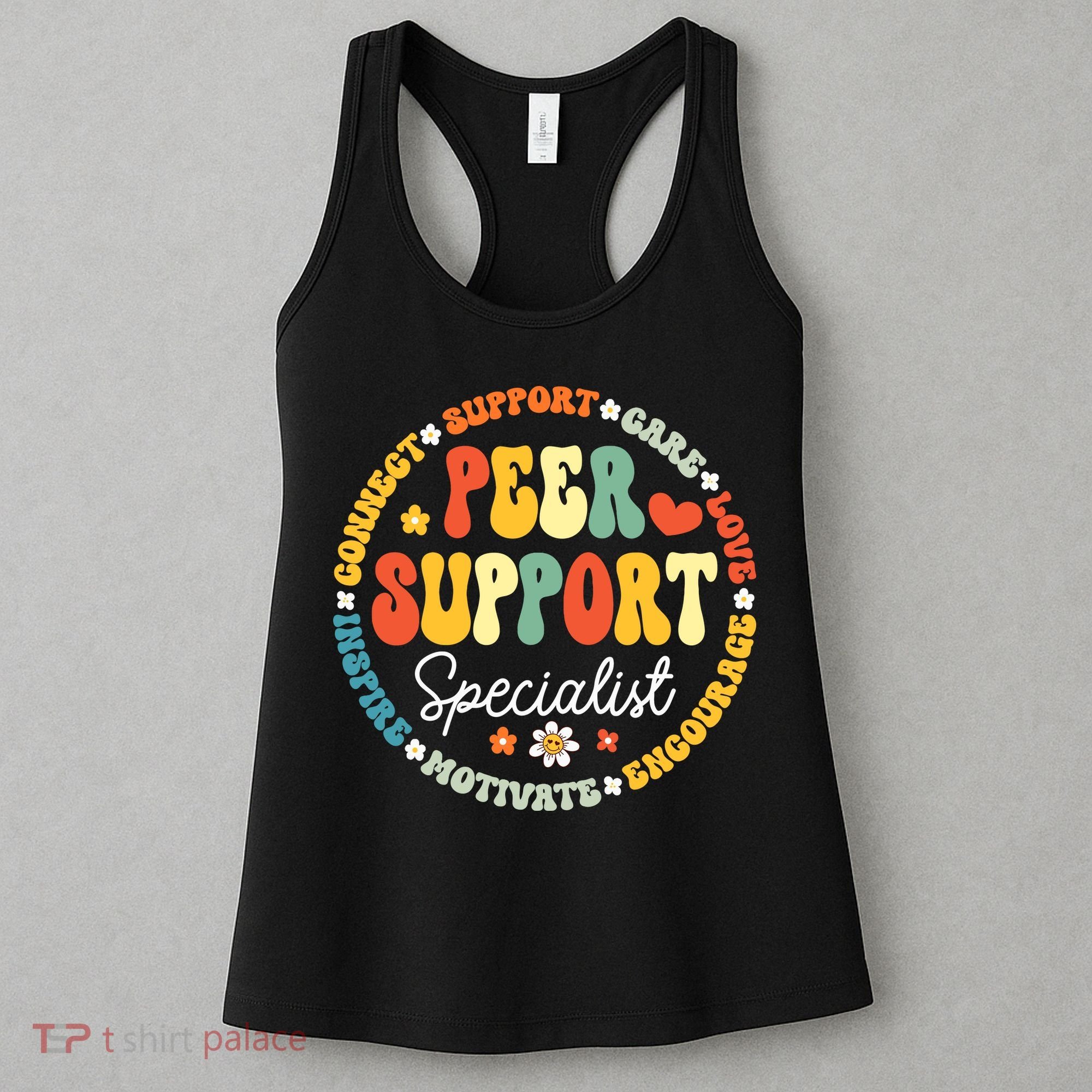 Peer Support Specialist Life Appreciation Week School Women's Tank Top