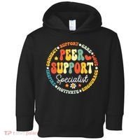 Peer Support Specialist Life Appreciation Week School Toddler Hoodie thumb 0