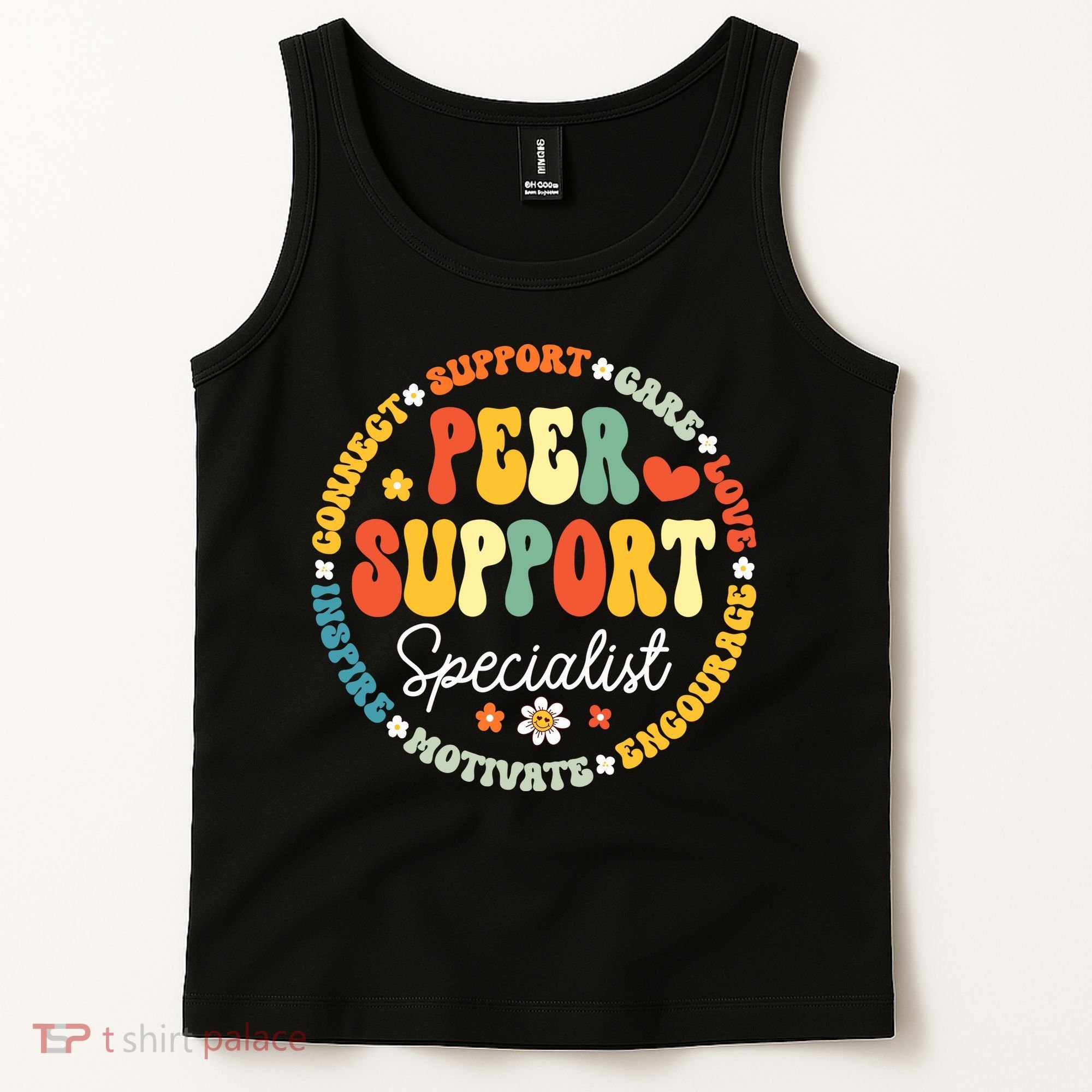 Peer Support Specialist Life Appreciation Week School Tank Top