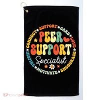 Peer Support Specialist Life Appreciation Week School Golf Towel thumb 0