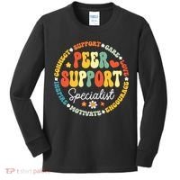 Peer Support Specialist Life Appreciation Week School Kids Long Sleeve Shirt thumb 0