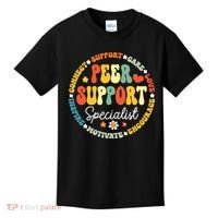 Peer Support Specialist Life Appreciation Week School Kids T-Shirt thumb 0