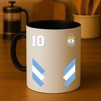 Pro Soccer Specialists #10 Argentina Jersey Soccer Coffee Mug thumb 4