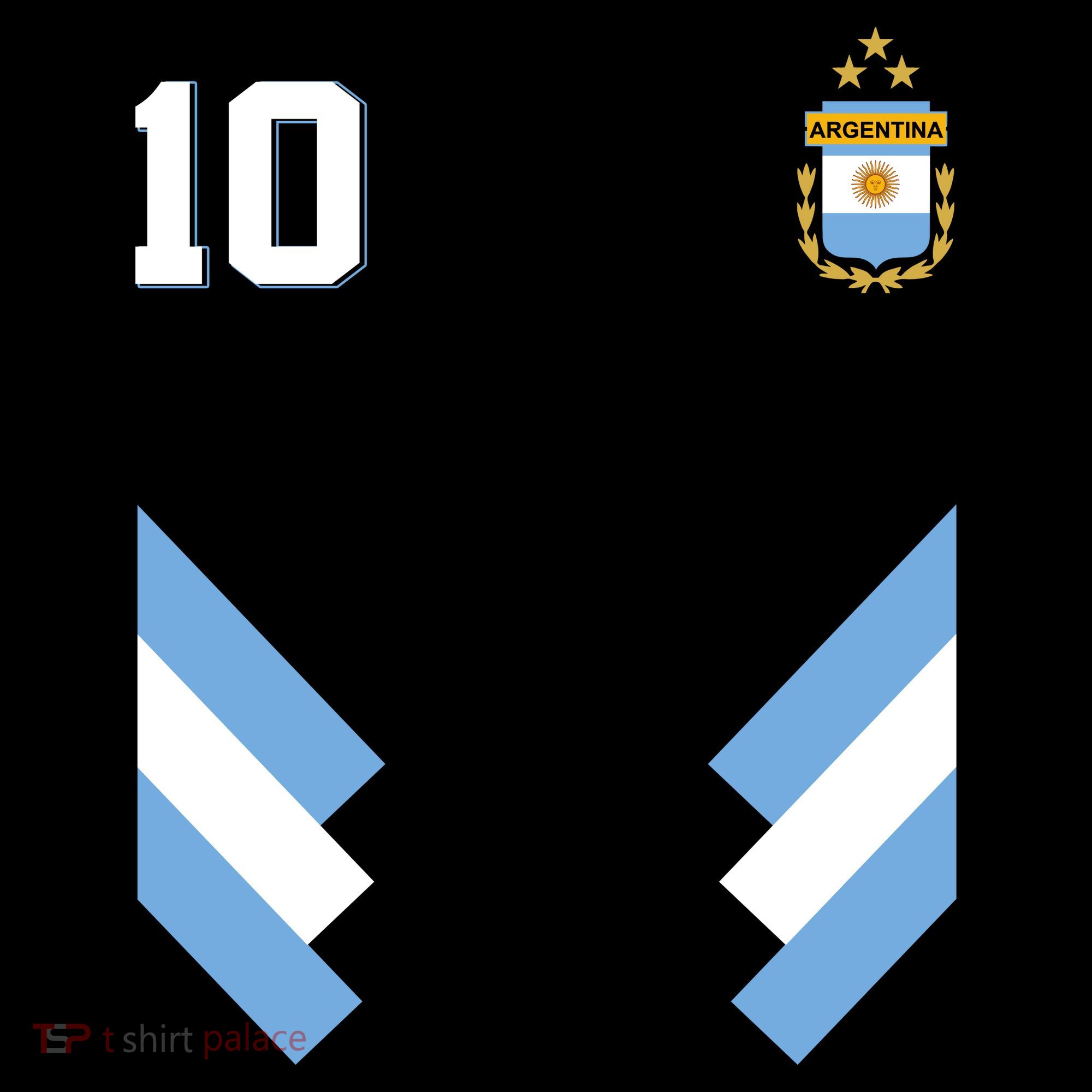 Pro Soccer Specialists #10 Argentina Jersey Soccer Coffee Mug