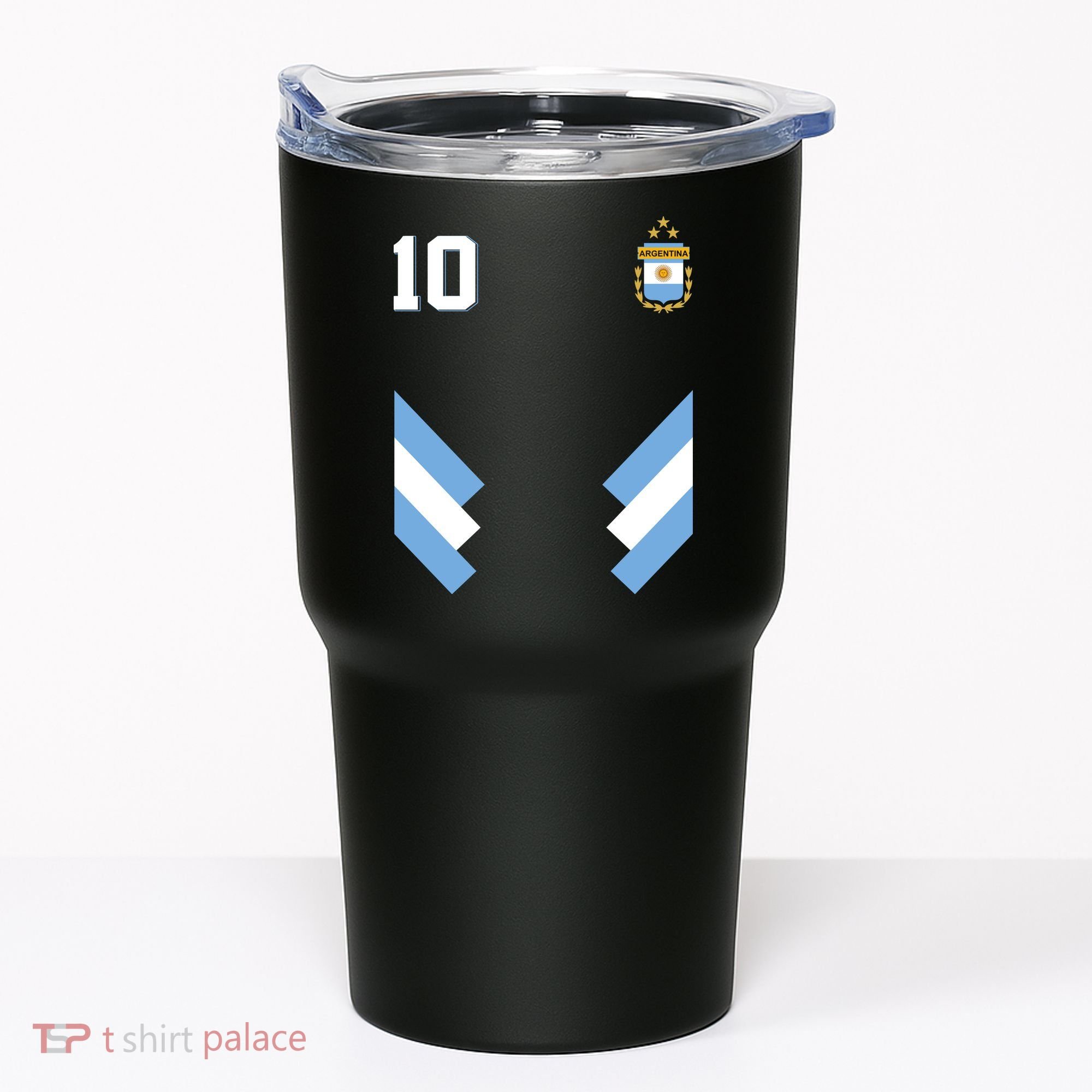 Pro Soccer Specialists #10 Argentina Jersey Soccer Tumbler
