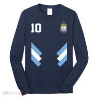 Pro Soccer Specialists #10 Argentina Jersey Soccer Long Sleeve Shirt thumb 0