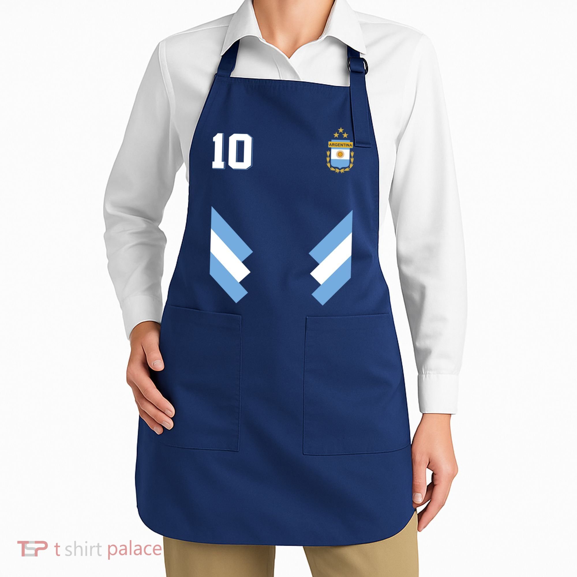 Pro Soccer Specialists #10 Argentina Jersey Soccer Apron