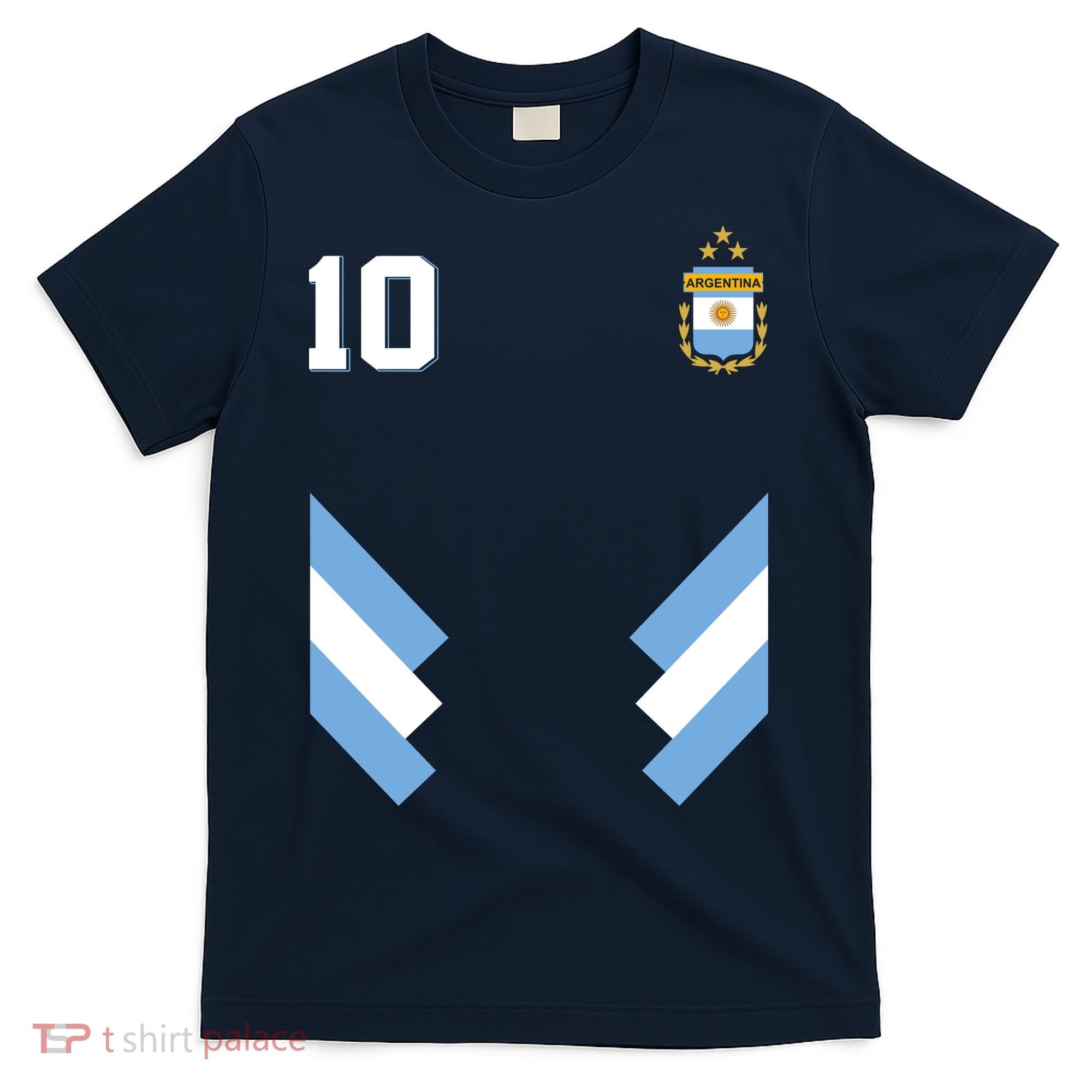 Pro Soccer Specialists #10 Argentina Jersey Soccer T-Shirt