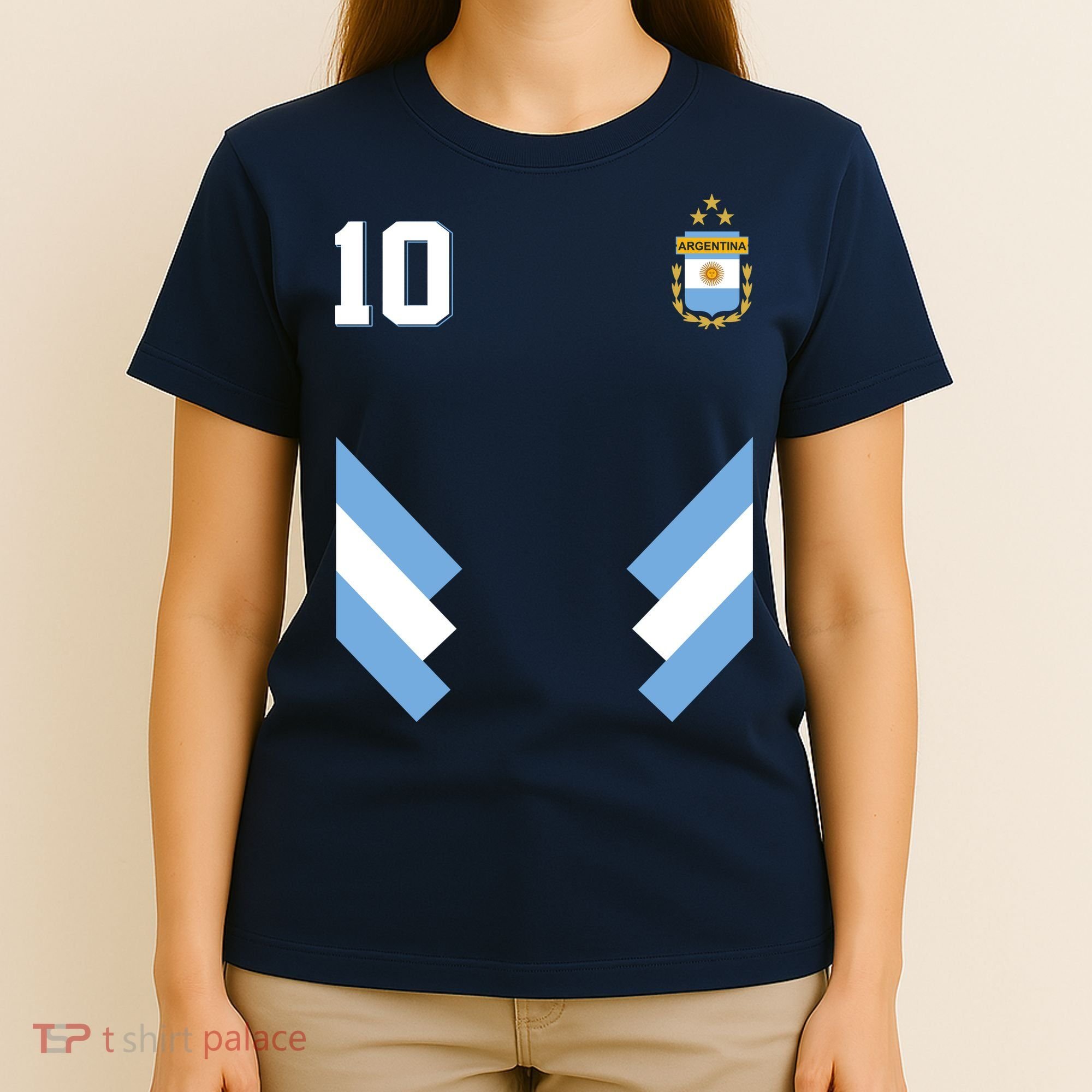 Pro Soccer Specialists #10 Argentina Jersey Soccer T-Shirt