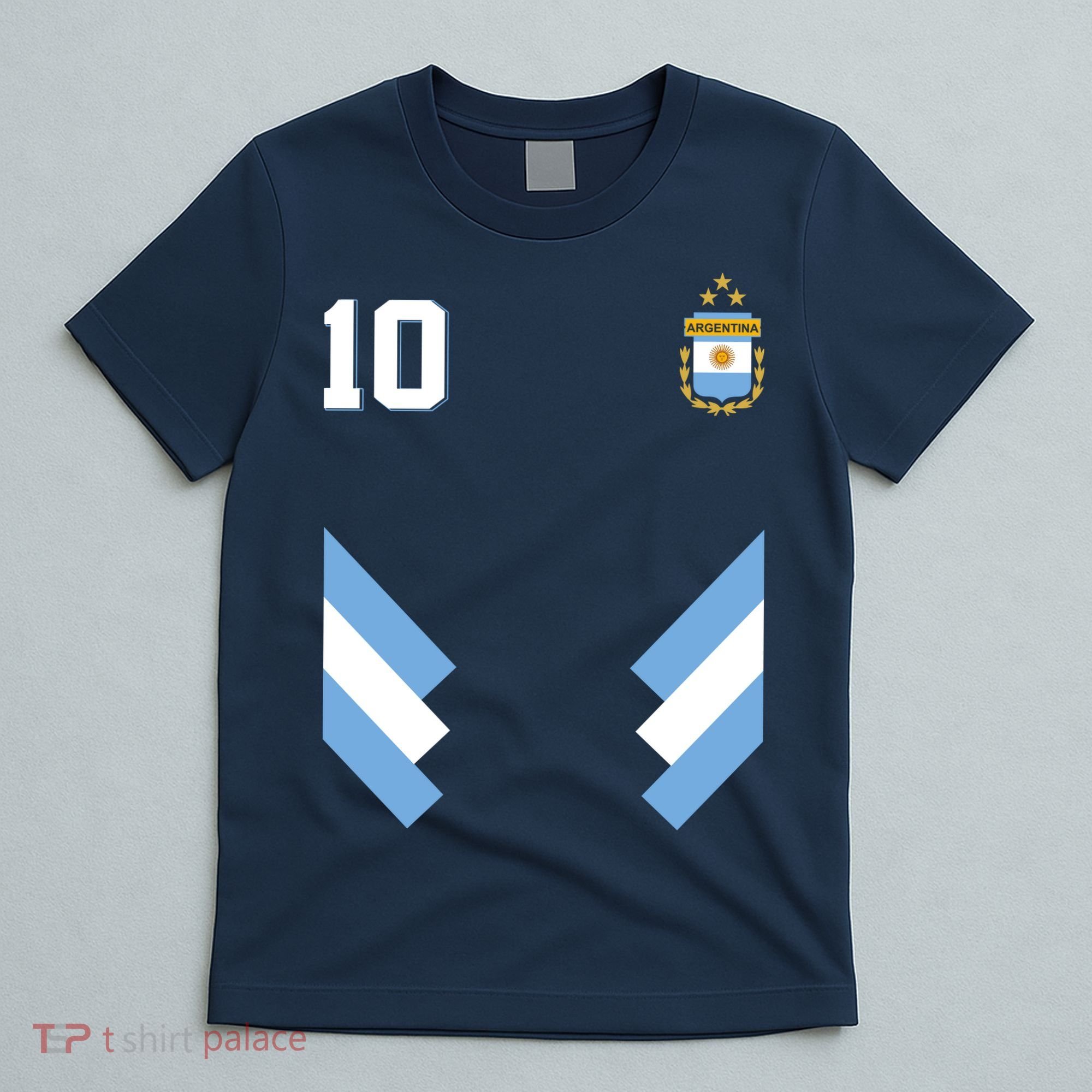 Pro Soccer Specialists #10 Argentina Jersey Soccer T-Shirt